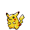 #025 Pikachu sprite Plata