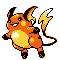 #026 Raichu sprite Plata