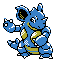 #031 Nidoqueen sprite Plata