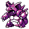 #034 Nidoking sprite Plata