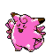 #036 Clefable sprite Plata