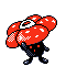 #045 Vileplume sprite Plata