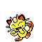 #052 Meowth sprite Plata