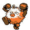 #057 Primeape sprite Plata
