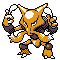#065 Alakazam sprite Plata