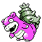 #080 Slowbro sprite Plata