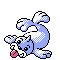 #086 Seel sprite Plata