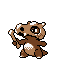 #104 Cubone sprite Plata