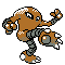 #106 Hitmonlee sprite Plata