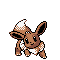 #133 Eevee sprite Plata