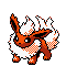 #136 Flareon sprite Plata