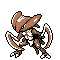 #141 Kabutops sprite Plata