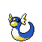 #147 Dratini sprite Plata