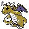 #149 Dragonite sprite Plata