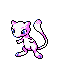 #151 Mew sprite Plata