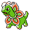 #154 Meganium sprite Plata