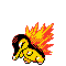 #155 Cyndaquil sprite Plata