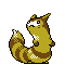 #162 Furret sprite Plata