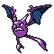 #169 Crobat sprite Plata
