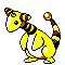 #181 Ampharos sprite Plata