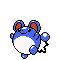 #183 Marill sprite Plata