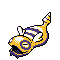 #206 Dunsparce sprite Plata