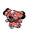 #209 Snubbull sprite Plata