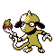 #235 Smeargle sprite Plata