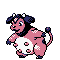 #241 Miltank sprite Plata