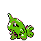 #246 Larvitar sprite Plata