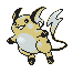 #026 Raichu sprite Plata Shiny