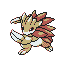 #028 Sandslash sprite Plata Shiny