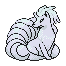 #038 Ninetales sprite Plata Shiny