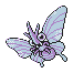 #049 Venomoth sprite Plata Shiny