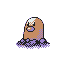 #050 Diglett sprite Plata Shiny