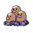 #051 Dugtrio sprite Plata Shiny