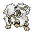 #059 Arcanine sprite Plata Shiny