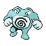 #062 Poliwrath sprite Plata Shiny