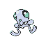 #072 Tentacool sprite Plata Shiny