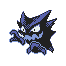 #093 Haunter sprite Plata Shiny