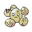 #102 Exeggcute sprite Plata Shiny