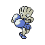 #107 Hitmonchan sprite Plata Shiny