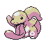#108 Lickitung sprite Plata Shiny