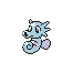 #116 Horsea sprite Plata Shiny