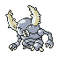 #127 Pinsir sprite Plata Shiny