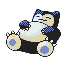 #143 Snorlax sprite Plata Shiny