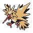 #145 Zapdos sprite Plata Shiny