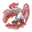 #146 Moltres sprite Plata Shiny