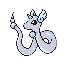 #148 Dragonair sprite Plata Shiny