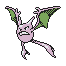#169 Crobat sprite Plata Shiny